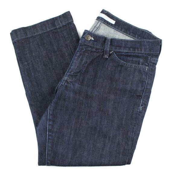 Old Navy Jeans Womens 8‎ Blue Denim Mid-Rise Tapered Leg Ankle - Picture 1 of 7